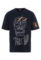 RedBridge T-Shirt »McAllen« mit stylischem Totenkopf-Print