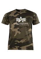 Alpha Industries T-Shirt »Logo Camo« (1-tlg)