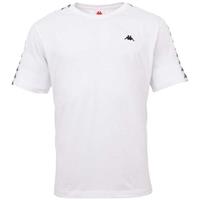 Kappa T-Shirt »AUTHENTIC GRENNER« mit hochwertigem Jacquard Logoband an den Ärmeln