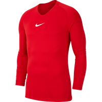 Nike Park First Layer Longsleeve ondershirt rood/wit