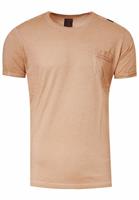 Rusty Neal T-Shirt mit aufgesetzter Brusttasche