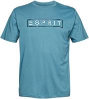 Esprit Regular fit T-shirt met ronde hals