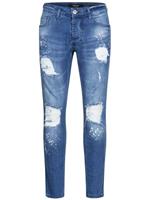 Behype Slim-fit-Jeans »SLY« mit Destroyed-Elementen