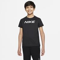 Nike Pro Dri-FIT Jongenstop met korte mouwen - Zwart