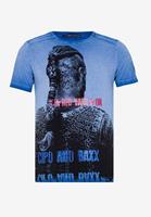 Cipo & Baxx T-Shirt mit Allover Print