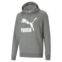 Puma Classics hoodie met logo heren, Grijs