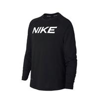 Nike Pro Ondershirt Lange Mouwen Kids Zwart Wit