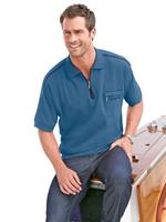 Catamaran Heren Poloshirt met korte mouwen jeansblauw GrÃ¶ÃŸe