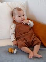 Vertbaudet Baby Latzhose für Neugeborene braun