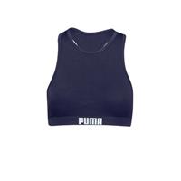 Puma crop bikinitop donkerblauw