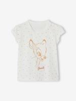 DISNEY ANIMALS Baby-T-shirt voor meisjes Disney Bambi wit met print