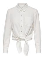 Only Female Blouses Onllecey Ls Knot Shirt Noos Wvn 15195910