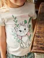 Disney Animals T-Shirt & Shorts Disney ARISTOCATS MARIE beige/hellkhaki