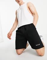 Nicce Original Logo Shorts, Zwart