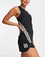 Adidas - Training - Icons - Tanktop met 3-Stripes in zwart