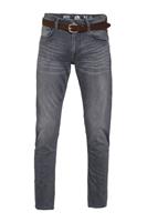petrolindustries Petrol Industries Männer Straight Fit Jeans Denim Tapered Regular Straight Fit in grau