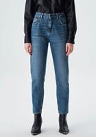LTB Mom jeans LAVINA van 100% katoen met smal toelopende pijpen en high-waist bandhoogte