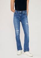 LTB Wijd uitlopende jeans FALLON met wijd uitlopende pijpen, normale taillehoogte en stretchaandeel