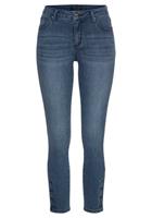 Melrose Skinny fit jeans met decoratieve knopen