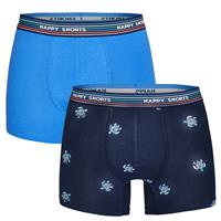 Happy Shorts 2-pack boxershorts heren schildpadden print