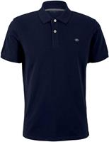 Tom Tailor Basic Polo Shirt, Mannen, blauw, Größe XL