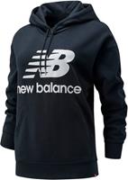 New Balance Hoodie »New Balance Damen Hoodie ESSENTIALS OVERSIZED STACKED LOGO WT03547 Black«
