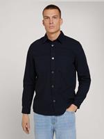 Tom Tailor Basic Hemd, Sky Captain Blue