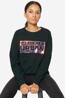 Harlem Soul Sweater mit Metallic-Print
