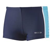 BECO zwemboxer, donker blauw/turquoise, maat 140