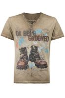 Stockerpoint Trachtenshirt sand Groove 011089