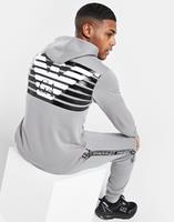 Emporio Armani EA7 Largo Logo Back Eagle Overhead Hoodie, Grijs