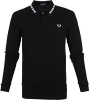 Fred Perry LS Polo Zwart 305