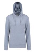 Mountain Warehouse Loungewear Fleece-Kapuzenpulli für Damen - Blau