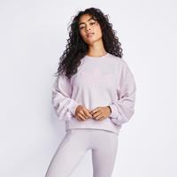 Adidas Originals Aerobic Crew Neck Top - Dames Sweatshirts - Pink - Katoen Fleece - 