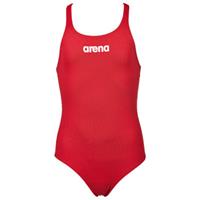 Arena Solid Swim Pro Jr zwempak (rood/wit) - Badpakken