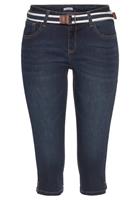 KangaROOS Capri jeans Capri-jeans met riem met bijpassende riem - nieuwe collectie (set, Met een afneembare riem)