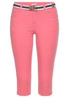 KangaROOS Capri jeans Capri-jeans met riem met bijpassende riem - nieuwe collectie (set, Met een afneembare riem)