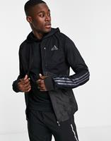 Adidas - Hardlopen - adiZero - Bodywarmer in zwart-Blauw