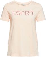 Esprit T-shirt met korte mouwen en ronde hals
