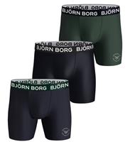BjÃ¶rn Borg Performance Boxer Short 3er Pack Herren