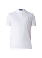 Polo Ralph Lauren Men's Custom Slim Fit Mesh Polo Shirt - White - M