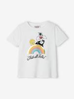 LONEY TUNES Looney TunesÂ Titi en Grosminet meisje T-shirt wit