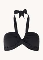 Seafolly - Women's Collective Halter Bandeau - Bikinitop, zwart