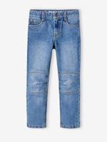 VERTBAUDET Rechte jeans voor jongens MorphologiK indestructible waterless met heupomtrek medium denim stone