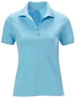 Poloshirt in turquoise van Best Connections