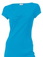 Shirtjurk in azuurblauw van Ashley Brooke