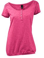 Shirt met ronde hals in pink van Linea Tesini