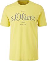 s.Oliver T-Shirt, mit markantem Logo-Print