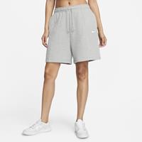 Nike Trend High Waisted Shorts Damen - Damen, Dark Grey Heather/White