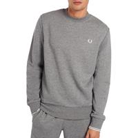 fredperry Fred Perry - Crew Neck Steelmrl/Snw/Snw - Sweater